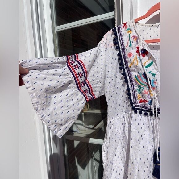 THML Cotton Embroidered Tunic - Picture 4 of 7